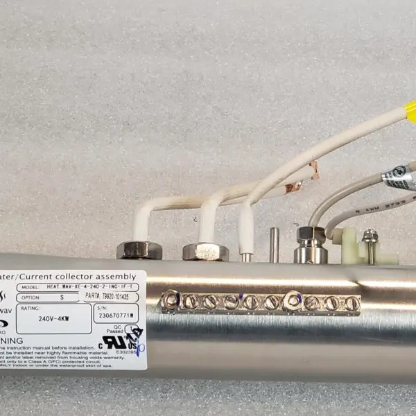 A close up of the back side of a pipe