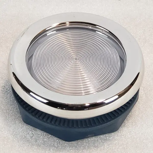 A close up of the top of a speaker