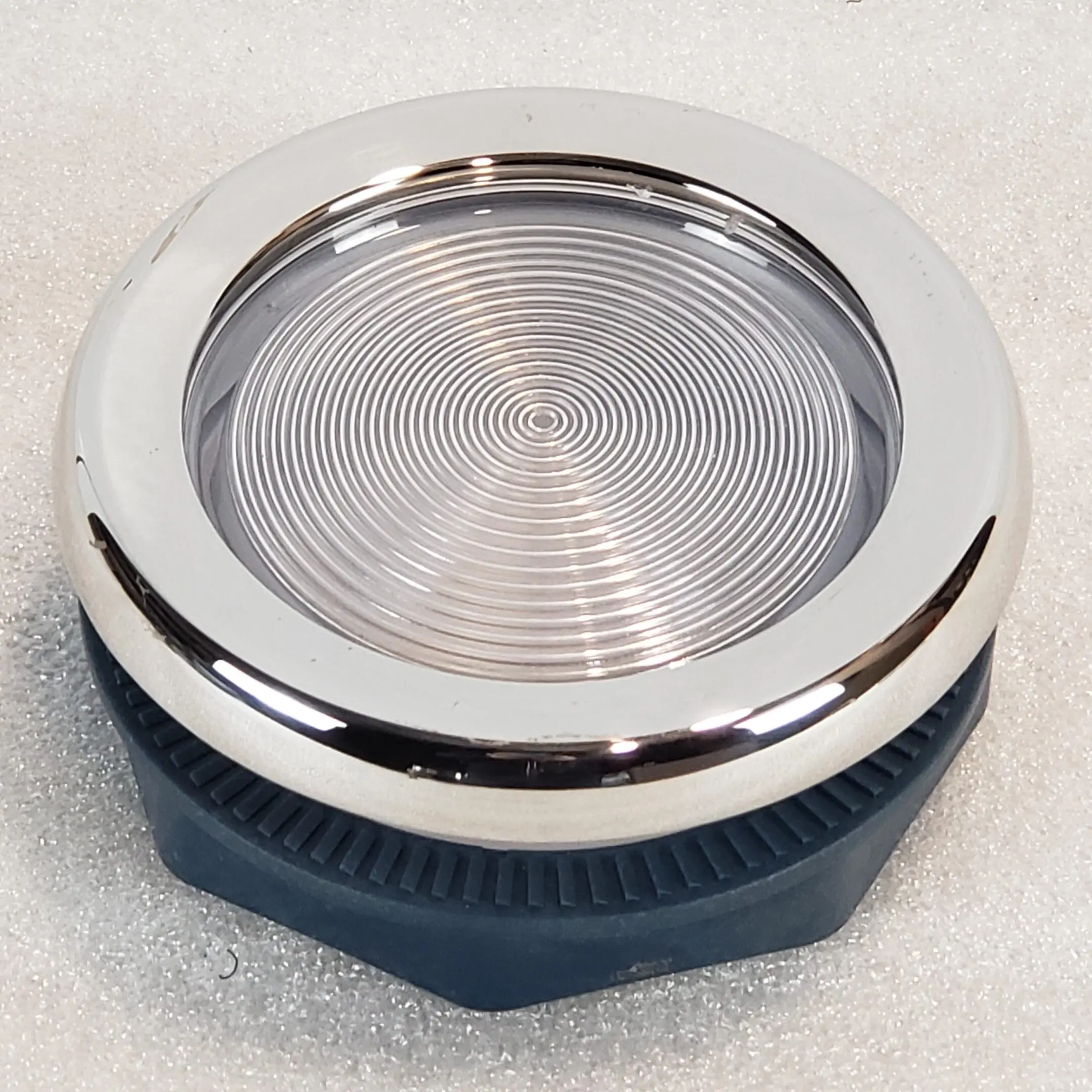 A close up of the top of a speaker