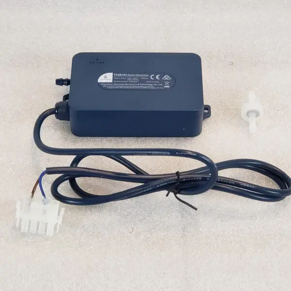 A black box with wires attached to it